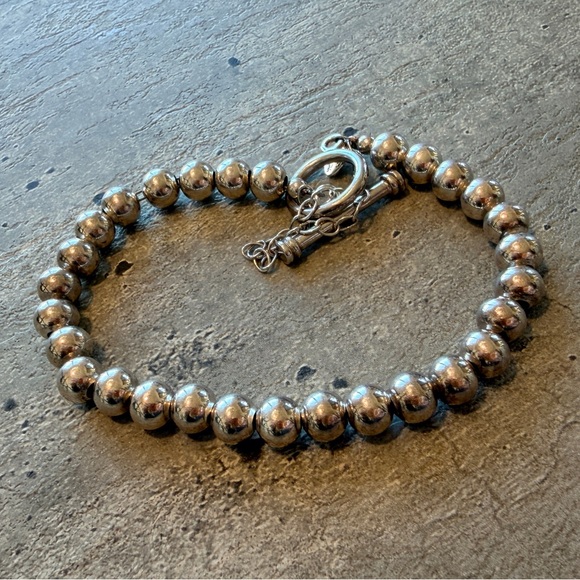 Silpada Silver Beaded Bracelet with Toggle Clasp - Picture 11 of 16